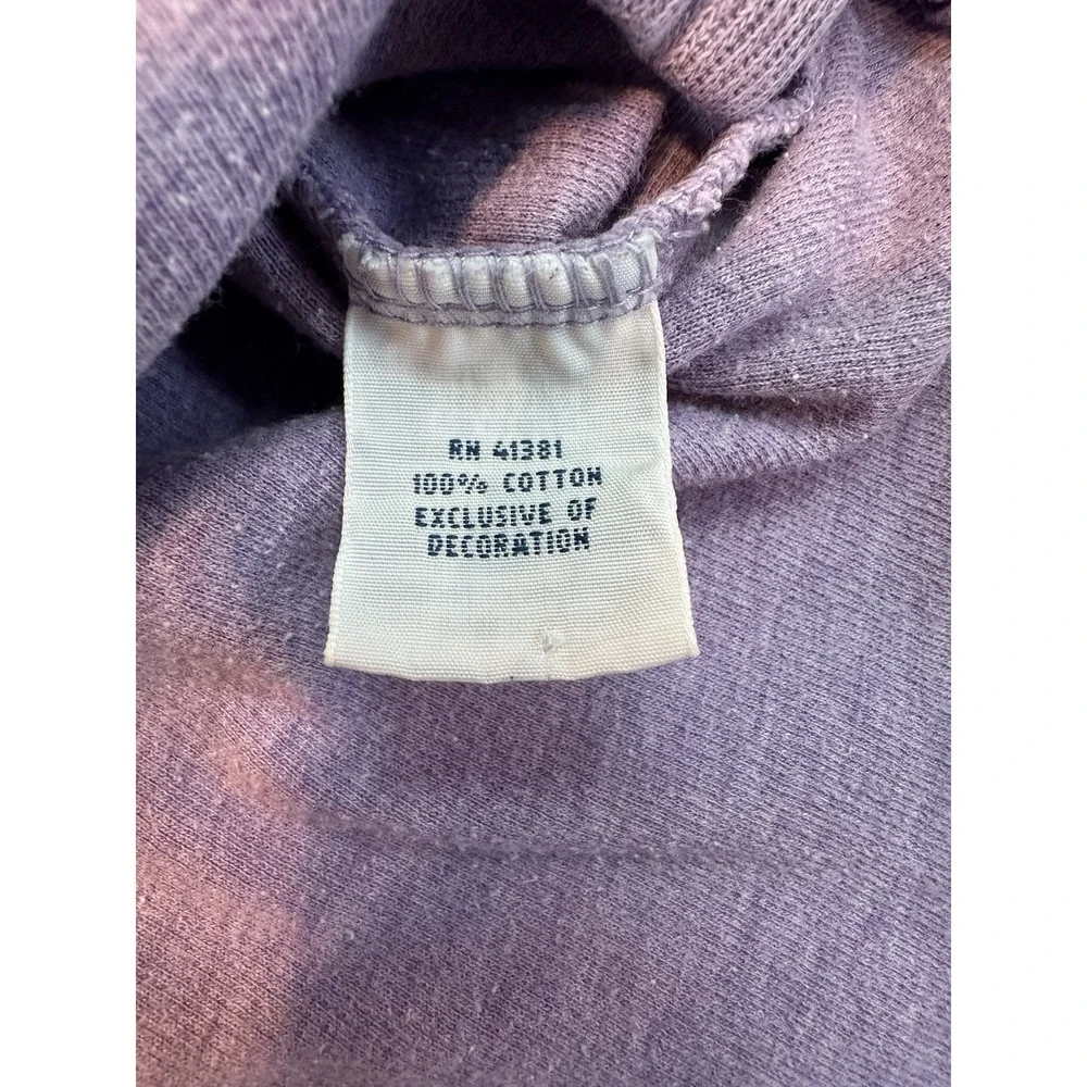 Polo Ralph Lauren Mens Purple Estate Rib Quarter Zip Pullover 100% Cotton Size L